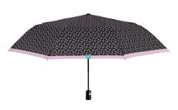 Perletti - Összecsukható automata esernyő RosaNero / csíkos, 26186