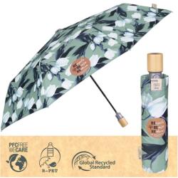 Perletti - GREEN Női összecsukható esernyő TULIPANI, 19123