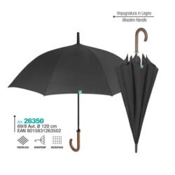 Perletti - Time, Automata golf esernyő, Nero, 26350