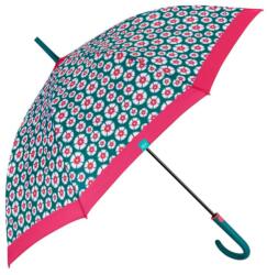 Perletti - Time, Női bot esernyő / piros szegély, 26242
