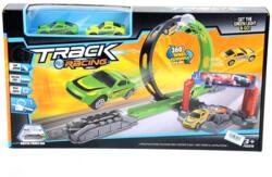 Magic Toys Track Racing: 360°-os szuper hurok versenypálya 2db kisautóval 1/64 (MKK332088) - innotechshop - 3 260 Ft