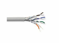 Valueline Rola 100m cablu de retea RJ45 S/FTP Cat. 8 fir solid LSOH Gri, Value 21.99. 1800 (21.99.1800-1)
