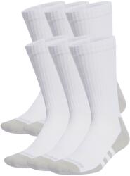adidas Юношески чорапи Adidas Aeroready Crew 6 Pack Socks Junior - White/Grey