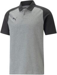 PUMA Férfi szabadidő rövid ujjú pólók Puma TEAMCUP CASUALS POLO szürke 657991-13 - S