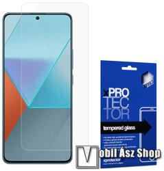 XPRO előlap védő karcálló edzett üveg - 0, 33 mm vékony, 9H, Arc Edge, A képernyő sík részét védi - Xiaomi Redmi Note 13 / Xiaomi Redmi Note 13 Pro / Note 13 Pro Plus