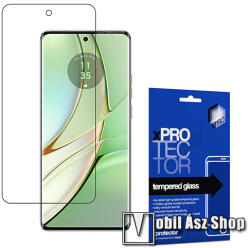 XPRO előlap védő karcálló edzett üveg - 0, 33 mm vékony, 9H, Arc Edge, A képernyő sík részét védi - MOTOROLA Edge 40