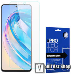 XPRO előlap védő karcálló edzett üveg - 0, 33 mm vékony, 9H, Arc Edge, A képernyő sík részét védi - HUAWEI Honor X8a