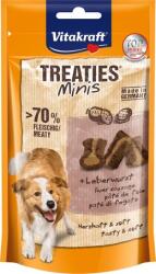 Vitakraft Treaties Minis - Gustări moi cu ficat pentru câini (5 pachete | 5 x 48 g) 240 g
