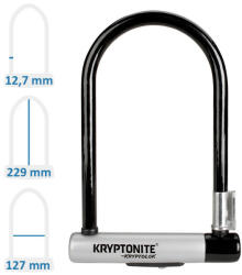 Kryptonite Kryptolok ATB kerékpár U lakat (180409)