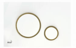 Alca THIN - Nyomólap fehér/arany-fényes M775 (M775)