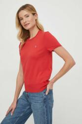 Ralph Lauren t-shirt női, piros - piros L