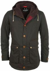 Barbour Game Parka Waxed Jacket - S