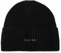 Calvin Klein Sapka Calvin Klein Ck Must Logo Beanie K60K611401 Ck Black BEH 00 Női