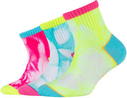 Skechers Șosete sport 3PPK Girls Casual Fancy Tie Die Socks Skechers Multicolor 31 / 34