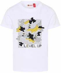 LEGO® Wear gyerek póló fehér, nyomott mintás - fehér 104