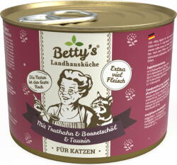 Betty's Macskatáp - Pulyka és borágóolaj - 200 g