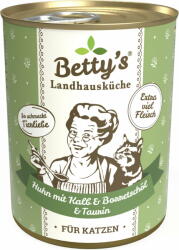Betty's Macskatáp - Csirke és borjú borágóolajjal - 400 g