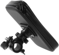  Suport telefon rotativ pentru bicicleta, marime XL, negru pentru dispozitive de 5, 5" - 6, 5