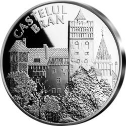 Casa de Monede Castelul Bran - Piesă exclusivă cu relief înalt de 1 oz argint