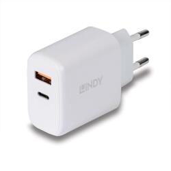  Incarcator Lindy USB A & C, 30W, putere intrare 100-240VAC, (LY-73424)
