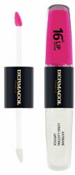 Dermacol Hosszantartó kétfázisú ajakszínező és szájfény 16H Lip Colour (Extreme Long-Lasting Lipstick) 4 + 4 (Árnyalat 34)