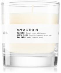 Ambientair Lab Co. Pepper & Iris lumânare parfumată 200 g