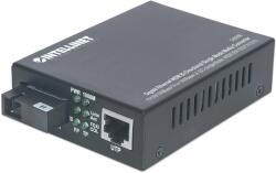 Intellinet 545068 hálózati média konverter 1000 Mbit/s Single-mode Fekete (545068) (545068) - senetic