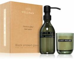 WELLMARK Black Smoked Glass ajándékszett hölgyeknek