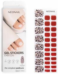 NEONAIL Easy On Gel Stickers körömmatrica lábakra árnyalat P01 32 db