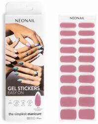 NEONAIL Easy On Gel Stickers körömmatrica UV-/LED-lámpa használatával árnyalat M08 20 db