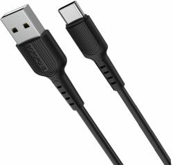 BOROFONE USB USB Type-C - Borofone BX16 Kábel - 2A 1m fekete
