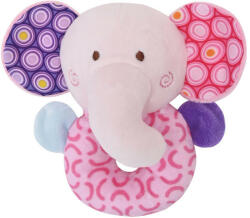  Lorelli Toys Plüss csörgő karika - Pink elefánt - fashionforyou