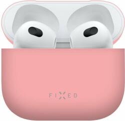FIXED Silky Apple Airpods 3 Rózsaszín (FIXSIL-816-RD)