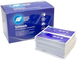AF Tisztítókendő, izopropil alkohollal, nagy méretű, 100 db, AF Safepads (TTIASPA100) - becsiirodaker