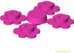 LEGO® Alkatrészek (Pick a Brick) Sötét rózsaszín Virágfejek 4216375