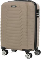PAUSE PAUSE, Gurulós bőrönd texturált dizájnnal - 55 x 26 x 35, Aranyszín (314PLN1107)