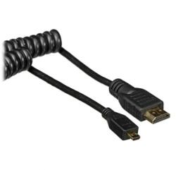 Atomos Micro HDMI - Full HDMI spirálkábel 30cm ATOMCAB015 (ATOMCAB015)
