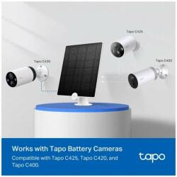 TP-Link Panou solar inteligent TP-LINK IP65 cu suport reglabil la 360 de grade, TAPO A200 (TAPO A200)