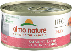 Almo Nature Almo Nature HFC Natural 6 x 70 g - Somon în gelatină