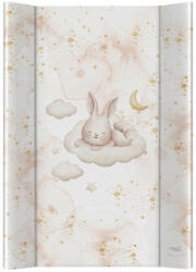 Ceba - Pelenkázóbetét 2 oldalas fix táblával (50x70) Ultra Light Sleepy Bunny