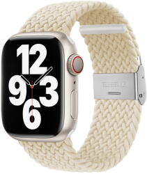 Techsuit Curea pentru Apple Watch 1/2/3/4/5/6/7/8/9/SE/SE 2/Ultra/Ultra 2 (42/44/45/49mm) - Techsuit Watchband (W032) - Star Light (KF2317506) - pcone