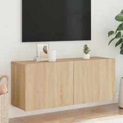 vidaXL sonoma-tölgyszínű falra szerelhető TV-szekrény 100 x 30 x 41 cm (836968)