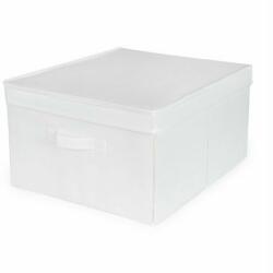 Compactor Cutie pliabilă de depozitare Compactor Wos din carton, 40 x 50 x 25 cm, alb