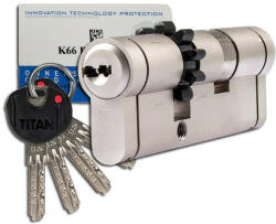 Titan K66 zárbetét 46x46 fogaskerekes ASC (K66FKT4545) - 1kulcs