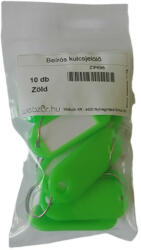  Beiros kulcsjelolo zöld (10 db) (ZIP) (ZIP695)