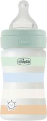 Chicco - Biberon pentru sugari Well-being silicon 150ml băiat (28611.21)