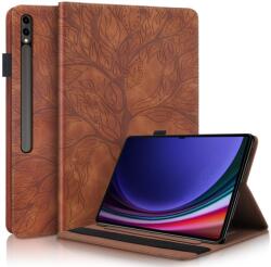  Husa Flip ART TREE pentru Samsung Galaxy Tab S9 Ultra / Tab S10 Ultra maro