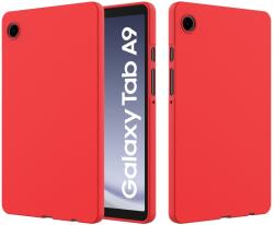 RUBBER Husa de protectie pentru Samsung Galaxy Tab A9 rosie
