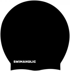 Swimaholic Cască de înot pentru părul lung swimaholic extra big cap negru