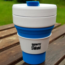 BornToSwim Skládací termohrnek borntoswim pocket size foldable reusable cup
